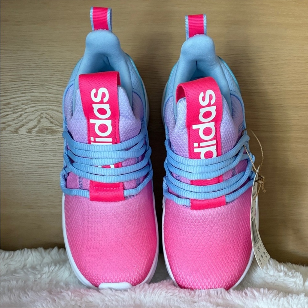 ✨34✨NWT•adidas Lite Racer Adapt 7.0 Kids' Shoes | Size 13 - Picture 3 of 11